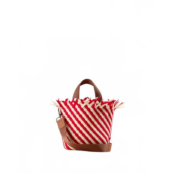 NEW NAGHEDI women's havana petite tote bag in amalfi